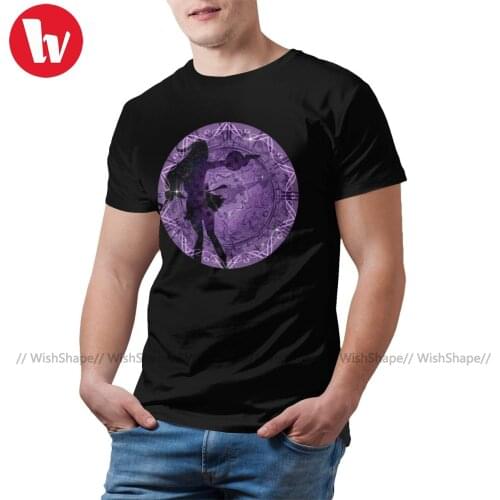 Madoka Magica T Shirt Homura T-Shirt Streetwear Short Sleeve Tee Shirt Fun Big Size Cotton Mens Print Tshirt