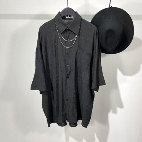 Owen Seak Men T Shirt Mens Clothing Hip Hop Tops Tees Summer High Street Women Solid Streetwear T Shirt