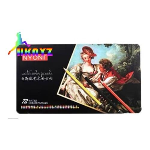 NYONI 72/100 color water-soluble colored pencils watercolor pencils Pencils Art Sketch Pencil