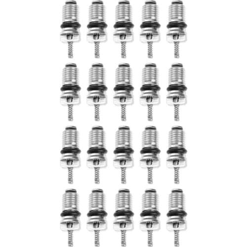 VODOOL 20Pcs R134a Car Automobile A/C Air Conditioner Refrigerant Valve Core Auto Vehicle Household Air Conditioning Accessories