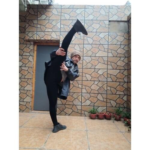 Sexy stirrup tights unisex oversize thick tights woman winter warm tights cross dressing hot unisex tights super stretchy 4XL