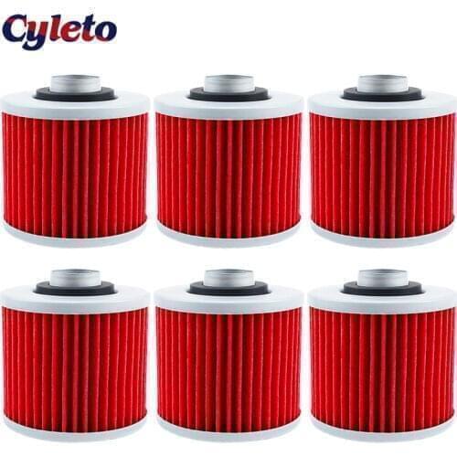 1/2/4 Pcs Motorcycle Oil Filter for Yamaha Tenere XT600Z XT 600 E MT 03 XT 660 XT660Z TT250 TT500 TT600 TT600R XT250 XT400 XT500