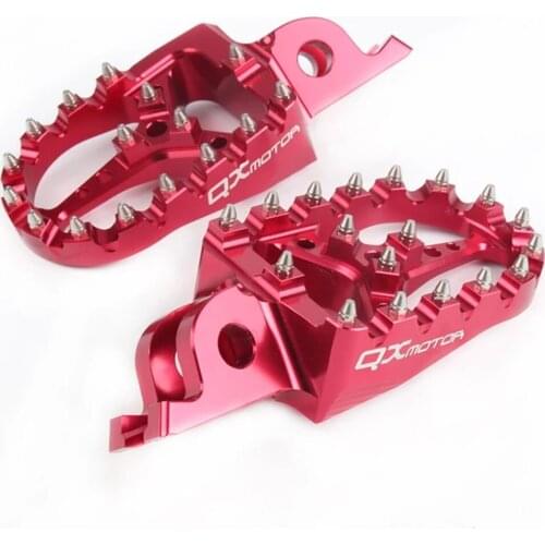 Motorcycle Aluminum Universal CNC Footpeg Footrest Foot Pegs For HONDA CRF XR 50 70 110 M2R SDG DHZ SSR KAYO Pit Bike