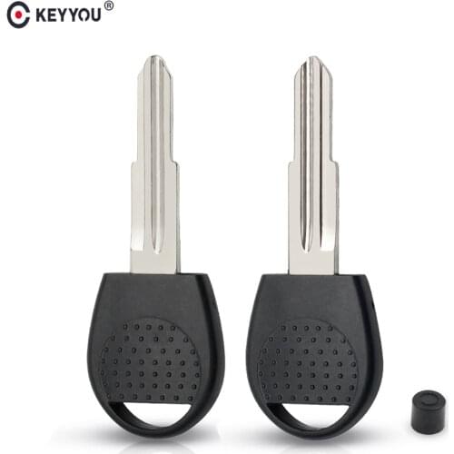 KEYYOU New Blank Transponder Chip Uncut Blade Car Remote Key Shell For Chevrolet AVEO Sail Lova Evio Replacement Auto Key Case