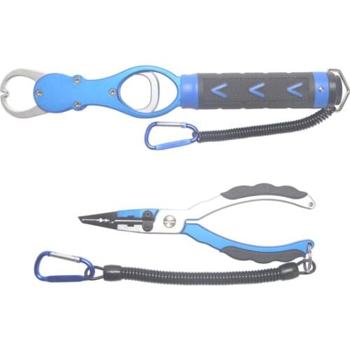 New Aluminum Alloy Multifunctional Aluminum Fishing Tools Pliers and Fish Grip Set