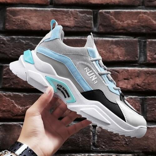 Autumn Mens Sneakers Casual Breathable Running Shoes Male Outdoors Jogging Sports Shoes for Men Black Chaussure Basket Trainer