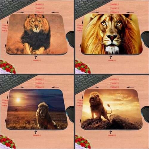Fierce Lion DIY Luxury print New Design Make Your Own Amazing Mouse Pad Customized Computer Notebook Great Star Mouse Mat