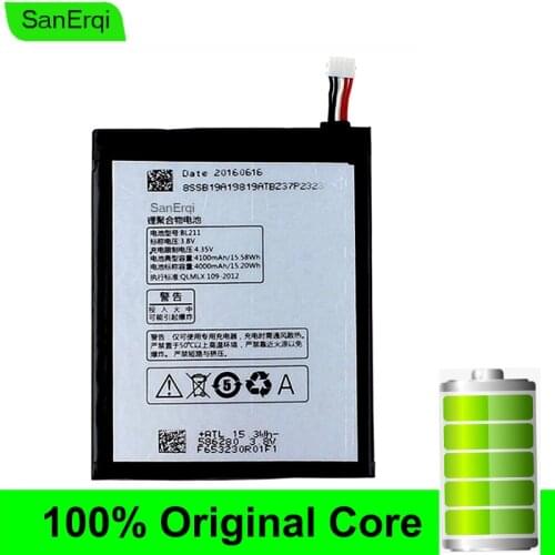 SanErqi Tested BL211 For Lenovo P780 Battery Replacement Battery 4100MAh High Quality