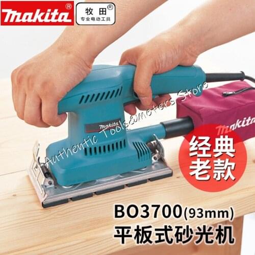 Makita Sanding machine polishing machine sanding machine sandpaper machine putty woodworking electric BO3700