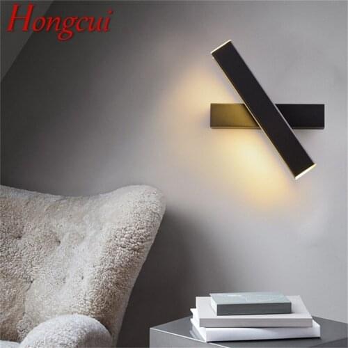 Hongcui Modern Wall Sconces LED Bedside Wall Light Creative Decorative For Home Bedroom Living Room Porch Corridor Aisle