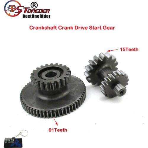 STONEDER Starter Starting Dual Gears For Zongshen CB250 CB 250cc Air Cool Engine Dirt Bike ATV Quad