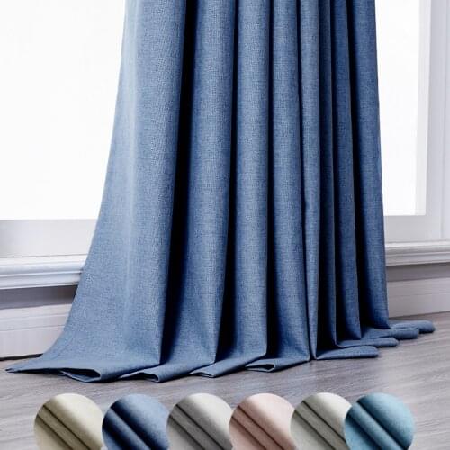 XTMYI Cotton Curtains For Windows