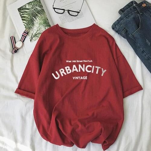 Womens t-shirts Fashion Letter Printing korean Casual T Shirt Women loose Short Sleeve T-Shirt O-neck Top Female 5171445