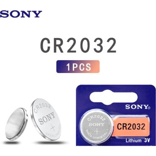 1pcs/lot sony CR2032 3V 100% Original Lithium Battery For Watch Remote Control Calculator CR2032 2032 button cell coin batteries