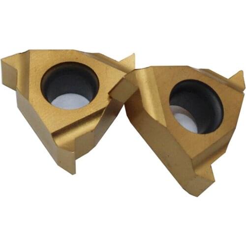 10PCS 11IR AG60 SPM30 Thread Turning Tool Cutting CNC Lathe Cutter Tools Carbide Insert