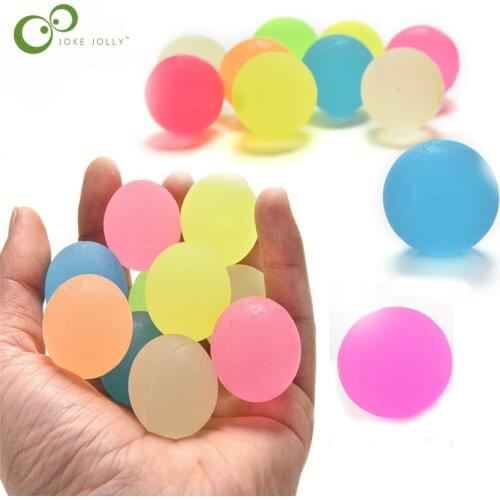 10pcs Colored Bouncing Rubber Balls Children Toy Boy Outdoor Kids Sport Games Elastic Juggling Jumping Balls WYQ