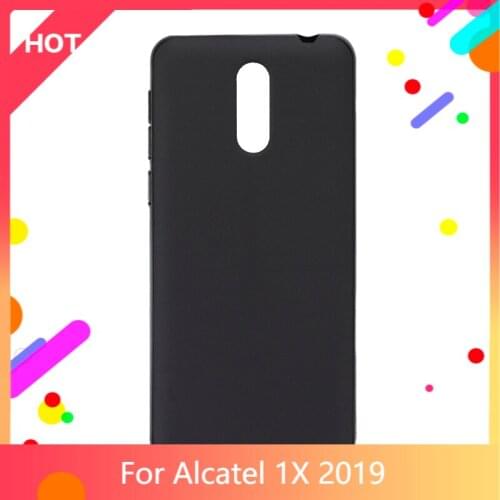1X 2019 Case Matte Soft Silicone TPU Back Cover For Alcatel 1X 2019 Phone Case Slim shockproof