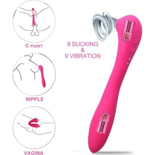 APHRODISIA 9 Speed Multispeed Sucker Rabbit Vibrator Dildo anal G Spot Massager Female 100% Waterproof Adult Sex Toys For Woman
