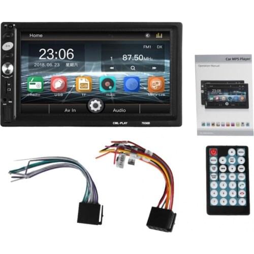 Car Multimedia Player 7in Car Radio Stereo Double 2Din HD Bluetooth Phone Interconnection MP5 Player for Android oto teypleri