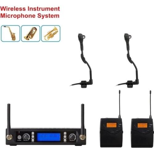 Bolymic professional wireless microphone uhf stage performance saxophone microphone