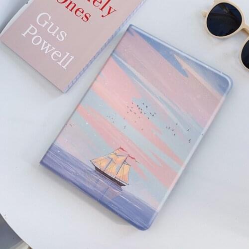 Case for iPad Air 4 10.9 Case 2020 Auto Sleep/Wake up Smart Cover for iPad Pro 11 10.2 10.5 9.7 Air 3 2 1 Mini 345 Silicone Capa