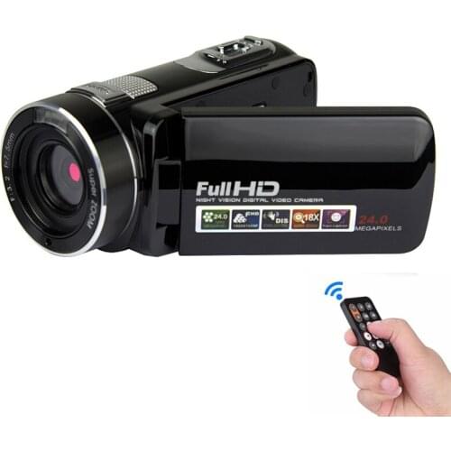 FULL HD 1080p Home Use Digital Video Camera with 2.7'' TFT Display and 8x Digital Zoom