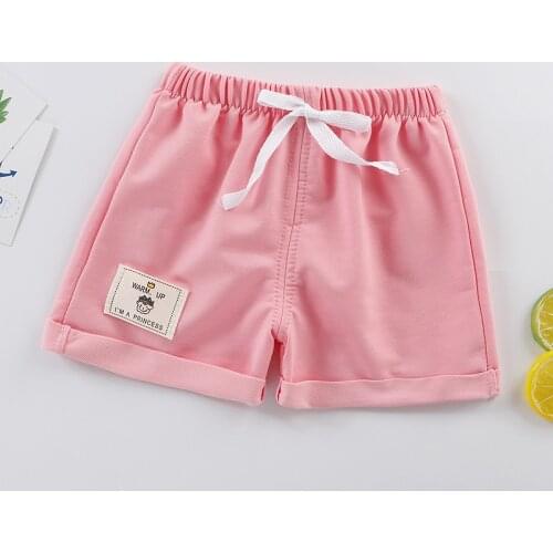 Summer Children Shorts Cotton Shorts For Boys Girls Loose Shorts Toddler Panties Kids Beach Short Sports Pants Baby