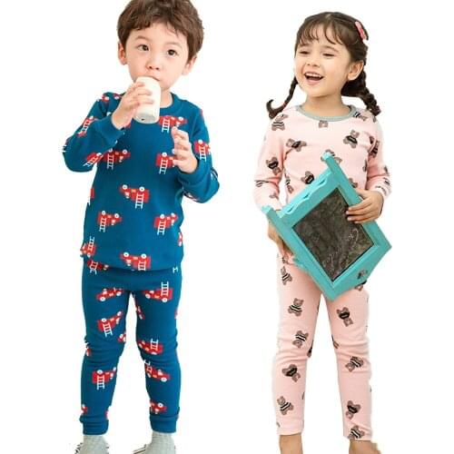 2PCS Baby Clothes Set Top Pants Winter Cotton Newborn Baby Boys Girls Clothes Baby Pajamas Unisex Kids Clothing Sets