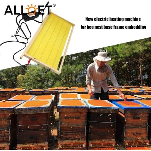 Beekeeping Foundation Electric Embedder Device Automatic Crimping Bee Spleen Heating Beehive Installer Bee Apiculture Tool