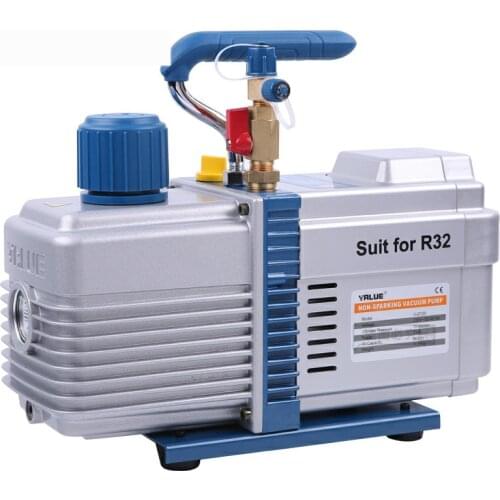 220V Miniature vacuum pump air conditioner refrigerator refrigeration maintenance rotary vane vacuum pump