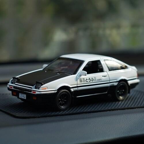 1/32 Toyota AE86 Alloy Car Model Diecast & Toy Vehicles Collections Pull Back Childrens Toy Car Kids Gifts Scale Diecast Model
