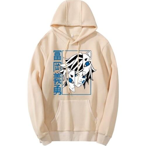 New Cosplay Anime Demon Slayer Pullover Sweatshirt Tanjiro Kamado Costume Hoodies Harajuku Sudadera Hombre Creative Sweater