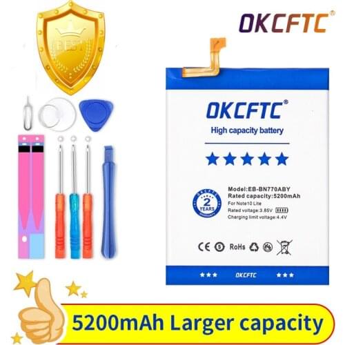 OKCFTC Samsung Galaxy Note10 Lite Batteries