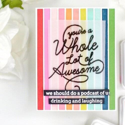 Stripes Background 2020 New Metal Cutting Dies For Scrapbooking Craft Die Cut Card Photo Album Making Embossing Stencil