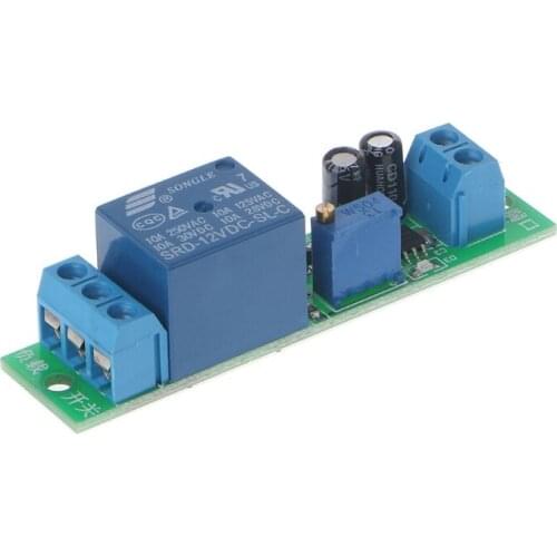 DC 12V Signal Trigger Delay Turn Off Delay Timer Switch Relay Module 0-25s G07