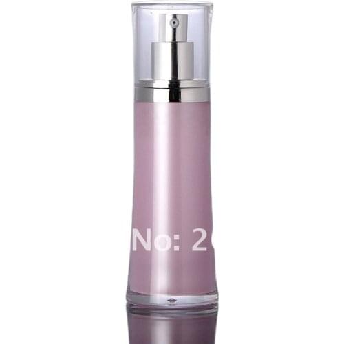 120ML pink acrylic press pump lotion bottle