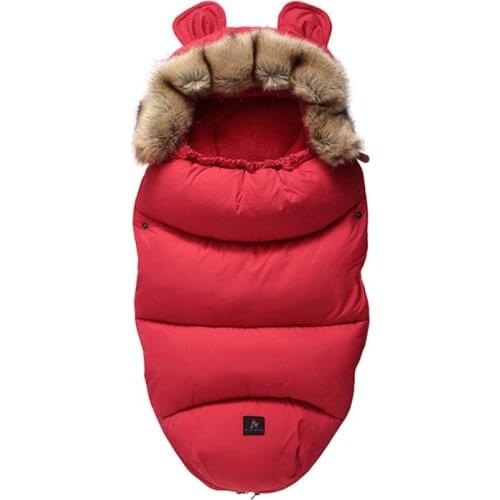 Baby Stroller Sleeping Bag Winter Warm Sleepsacks Robe Newborn Infant Footmuff GXMB