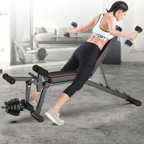 Sit-up training board multifunctional fitness equipment muscle trainer dumbbell board