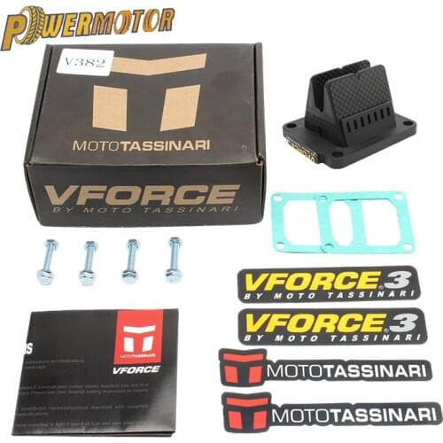 V Force 3 Reed Valve Assembly For Yamaha YZ85/YZ80 Suzuki RM85L For Yamaha AT2 AT3 DT100 DT125 DT175 TY250 TY175 02-15 V382S-A