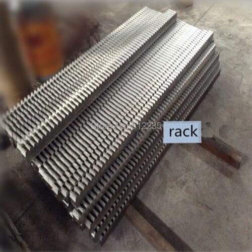 1.5M Mod 16*16*1000mm mold Gear rack Precision cnc rack (straight teeth) Toothed rack