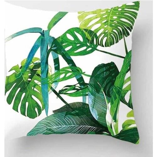 45X45CM Pillow Case Modern Home Decorative Trees and Flowers Pillowcase For Living Room Pillow Cover Have Available