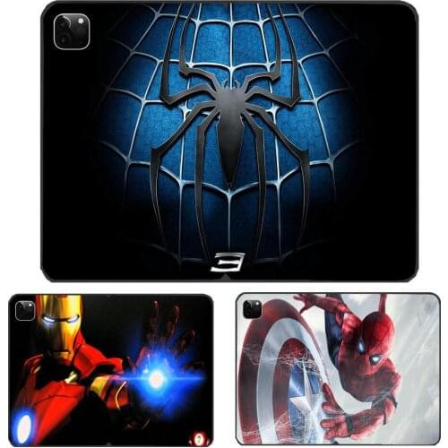 Excellent Marvel Characters Spider Man iPad Case For i Pad 10.2 Case Hunter X Hunter Soft Silicone Back Funda Protective Cover i