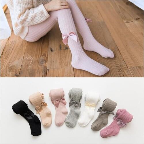 Girl Tights Baby Pantyhose Kids Infant Tights Girls One-Piece Pantyhose Baby Spring Autumn New Style Trousers Lace Stocking