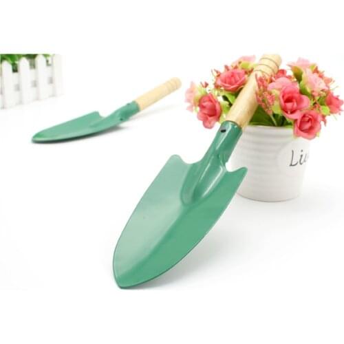 Easy To Use Small Garden shovel flower vegetables planting soil loosening Spade seedling Weeding Trowel Gardening Bonsai Tools