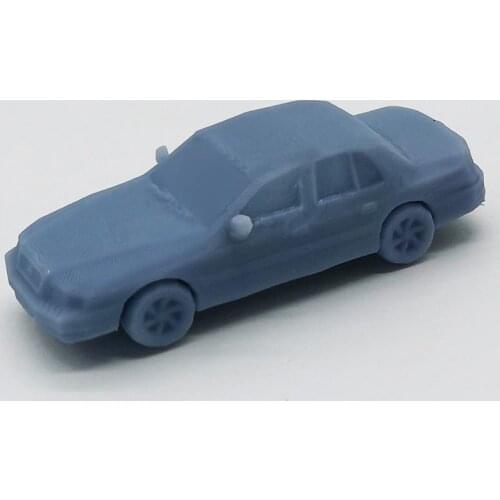 Outland Models Model Railroad Scenery Modern Car Sedan Scale HO 1:87