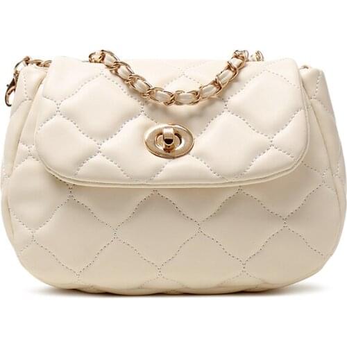 New Fashion Women Messenger bags Cute Wild Version of the slung shoulder Square bag Trend Mini Women handbags bag Black/White