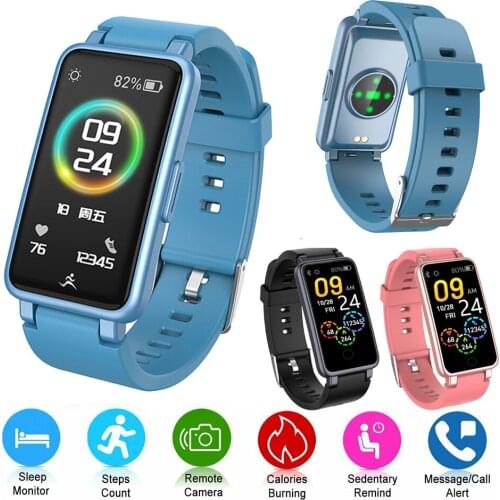 Smart Bracelet Heart Rate and Blood Pressure Information Push Fitness Tracking Pedometer Men Women Digital Watch