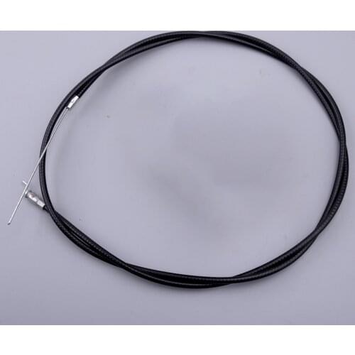Universal Lawn Mower Throttle Pull Control Cable Black Fit for Electric Petrol Lawnmower