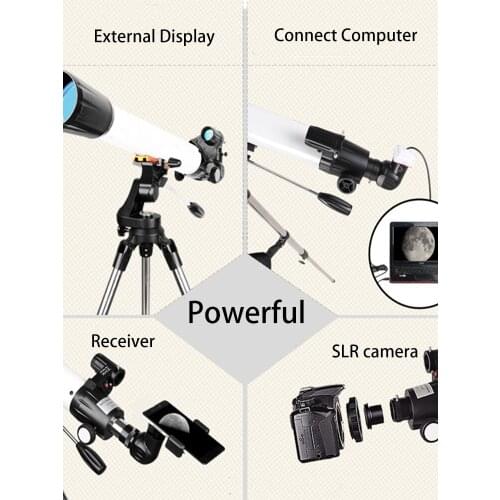 High-quality Night Vision Refraction Monocular Telescope Professional HD Zoom Astronomical Telescope Deep Space View Moon Star