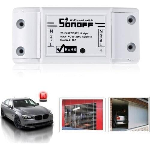 Wifi Switch Wireless Smart Home Sonoff Basic Wifi Switch DIY Wireless Remote Light Smart Home Automation Relay Module Controller